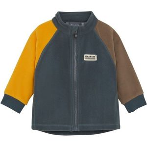 Color Kids - Fleecevest - Blauw - Baby's Fleece Jacket