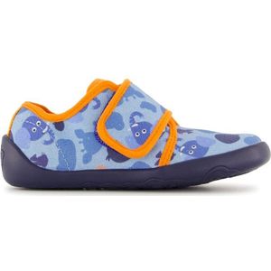 Affenzahn Kids Pantoffel Katoen Movy Pantoffels (Kinderen |blauw)