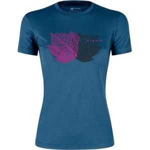 Montura Womens Merino Breath T-Shirt Merinoshirt (Dames |blauw)