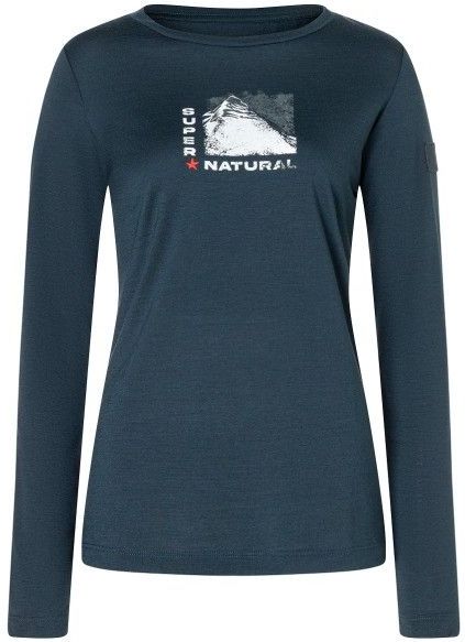 Super.natural - W SUPER MOUNTAIN BIO J LS - T-shirt Met Lange Mouwen