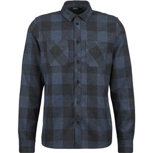 Stoic MMXXStoruman Hemp Flannel Shirt Overhemd (Heren |blauw)