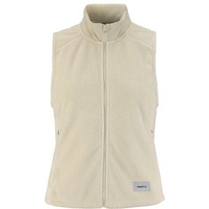 Craft Womens Subz Fleece Vest Hardloopbodywarmer (Dames |beige)