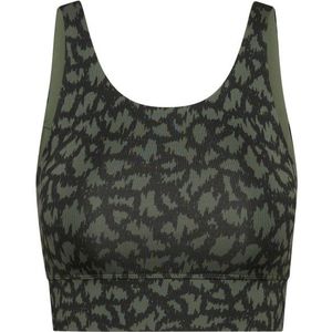Hey Honey Womens Bustier Safari Sportbeha (Dames |grijs)