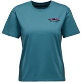 Black Diamond - Womens Mountainscape S/S Tee - T-shirt - Turkoois
