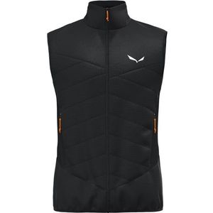 Salewa - Ortles Hybrid Tirolwool - Mouwloos Jack - Zwart - Materiaal: Tirolwool Responsive