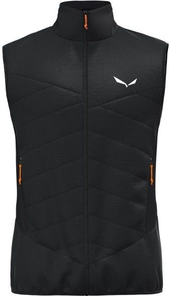 Salewa - Ortles Hybrid Tirolwool - Mouwloos Jack - Zwart - Materiaal: Tirolwool Responsive