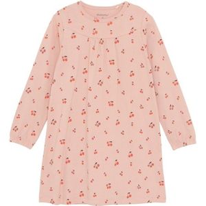 Minymo Kids Nightdress L/S AOP (Kinderen |roze)