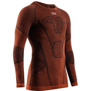 X-Bionic Symbio Merino Shirt L/S Merino-ondergoed (Heren |bruin)