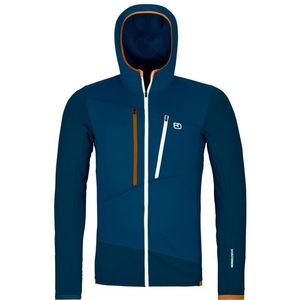 Ortovox Fleece Grid Hoody Fleecevest (Heren |blauw)