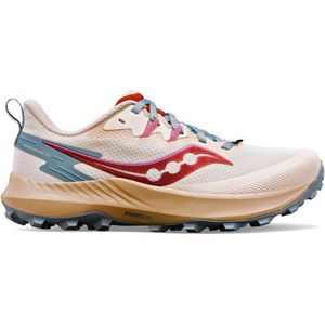 Saucony Womens Peregrine 14 Trailrunningschoenen (Dames |grijs)