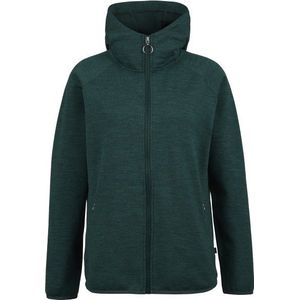 Stoic Womens MerinoFleece335 MMXX Lulea Zip Hoody Fleecevest (Dames |blauw)