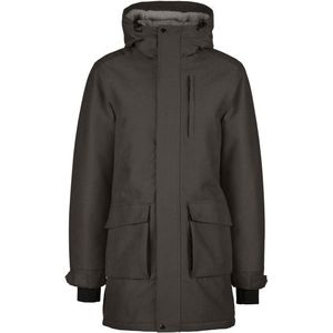 Stoic ArvikaSt WoolPile Parka Winterjack (Heren |grijs/zwart)