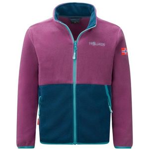 Trollkids - Storfjord Jacket - Fleecevest - Purper