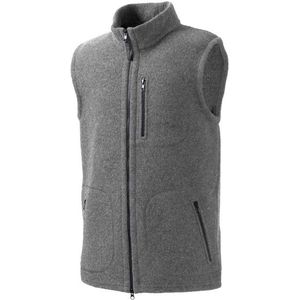 Mufflon Ivo Merinobodywarmer (Heren |grijs)