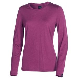 Ivanhoe of Sweden Womens Underwool Merino L/S Merinoshirt (Dames |purper)