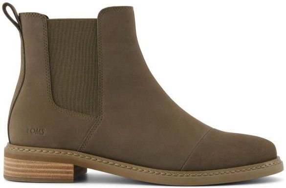 TOMS - Charlie Chelsea Boot - Kantine Nubuck Leer - Klassieke Chelsea Laars