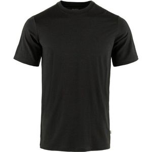 Fjällräven Abisko Wool S/S T-shirt (Heren |zwart)