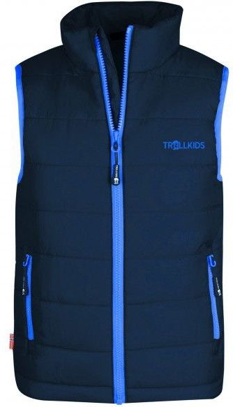 Trollkids Kids Trondheim Vest Synthetische bodywarmer (Kinderen |blauw)