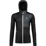 Ortovox - Womens Fleece Hoody - Fleecevest - Zwart