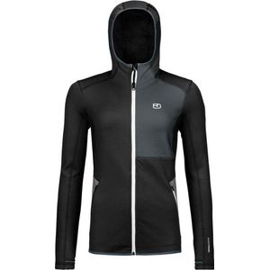 Ortovox - Womens Fleece Hoody - Fleecevest - Zwart