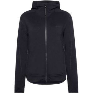 KnowledgeCotton Apparel Womens Cleaver Wool 320 FL Hoody Hoodie (Dames |blauw/zwart)