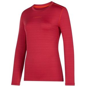 La Sportiva Womens Tour Long Sleeve Sportshirt (Dames |rood)