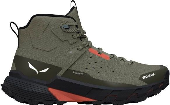 Salewa - Pedroc 2 Leather Mid PTX - Wandelschoenen - Olijfgroen/Zwart - Waterdicht