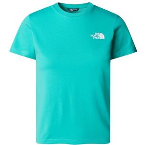 The North Face Teens S/S Simple Dome Tee T-shirt (Kinderen |turkoois)
