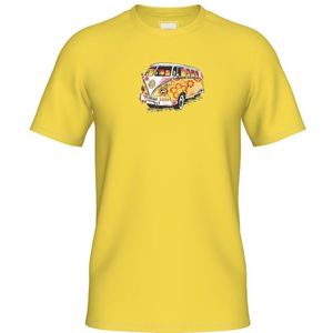 Wheeldom Womens Blumenkraft T-shirt (Dames |geel)