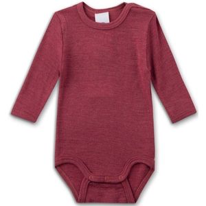 Sanetta Kids Wool Body L/S Merino-ondergoed (Kinderen |rood)