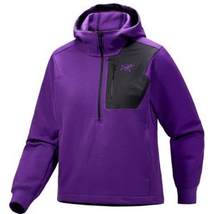 Arcteryx Womens Aestas Pullover Hoody Fleecevest (Dames |purper)
