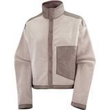 Salomon - Chroma Fleece - Fleecetrui - Grijs - Dames