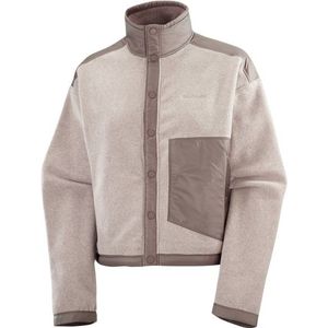 Salomon - Chroma Fleece - Fleecetrui - Grijs - Dames
