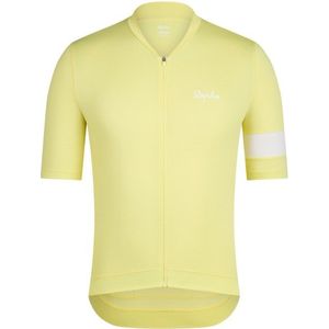 Rapha - Core Lightweight Jersey - Herenstrui - Geel Wit - Korte Mouwen