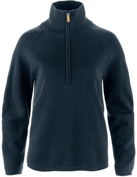 Fjällräven - Övik Lite - Wollen Trui - Blauw - Dames