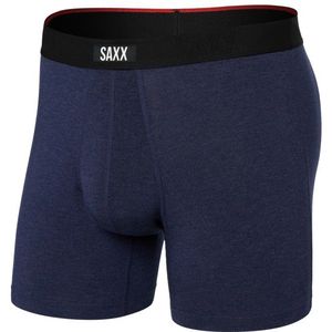 Saxx Vibe Xtra Boxer Brief Fly Synthetisch ondergoed (Heren |blauw)