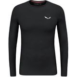 Salewa Cristallo Warm Alpine Merino Responsive Lange Mouwen Basislaag Zwart S Man