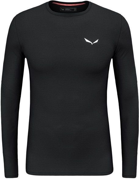 Salewa Cristallo Warm Alpine Merino Responsive Lange Mouwen Basislaag Zwart S Man