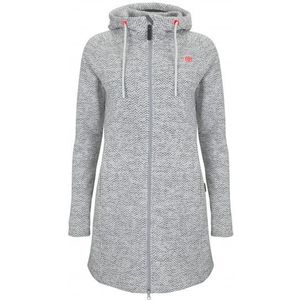Elkline Womens Durchgewärmt Lange jas (Dames |grijs)