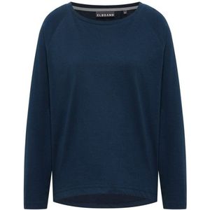 ELBSAND Womens Tinna L/S Shirt Longsleeve (Dames |blauw)