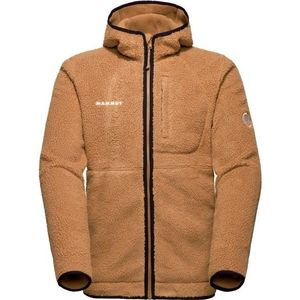 Mammut Falera Pro Midlayer Hooded Jacket Fleecevest (Heren |bruin/oranje)