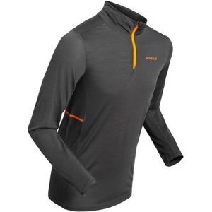 Daehlie Performance Wool Half Zip Merino-ondergoed (Heren |grijs)