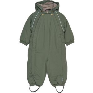 Mikk-Line Babys Nylon Suit Solid Overall (Kinderen |olijfgroen |waterdicht)