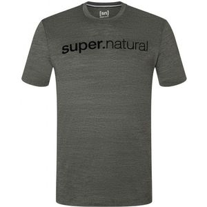 supernatural 3D Signature Tee Merinoshirt (Heren |grijs)