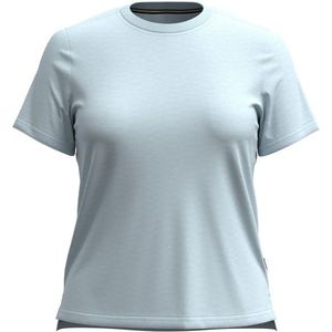 Smartwool Womens Perfect Crew Tee Merinoshirt (Dames |grijs)