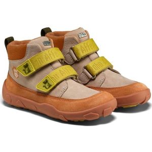 Affenzahn Kids Übergangsschuh Leder Friendy Barefootschoenen (Kinderen |cat / beige |waterdicht)