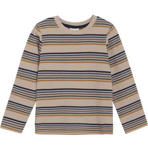 Minymo - Kids T-Shirt L/S Y/D No 134006 - Longsleeve - Grijs