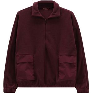 Jeanne Baret Womens Rochefort Crew Neck Sweater Fleecetrui (Dames |rood)