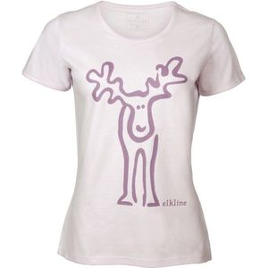 Elkline Womens Rudolfine T-shirt (Dames |wit)