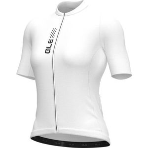 Alé Womens Color Block S/S Jersey Fietsshirt (Dames |wit)